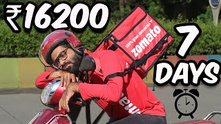 Working As Zomato Rider For 7 Days  Rohit Sadhwani [upl. by Ayyn]