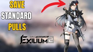 SAVE STANDARD PULLS  Max dupe Qiongjiu in the Future  Girls Frontline 2 Exilium [upl. by Imotas]