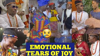 MOSES BLISS TRADITIONAL MARRIAGE TEARS AS FAMILY amp FRIENDS WAVE MARIE GOODBYE mosesbliss [upl. by Agneta]