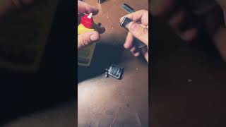 Zippo refuel and flint replacement tricks zippo zippomafia zippousa zippkils zippotricks [upl. by Aynwad]