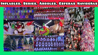 🎅🏻 Inflables Series Árboles y Esferas NAVIDEÑAS  Tienda más GRANDE y SUERTIDA en Centro CDMX [upl. by Rizan]