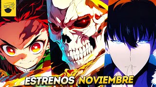 🔥 ANIMES IMPERDIBLES NOVIEMBRE 2024 NETFLIX Crunchyroll Disney Animeflv xd y más [upl. by Ojela]