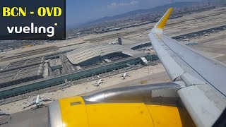 TRIP REPORT  Barcelona  Asturias  Vueling A320 [upl. by Latton611]