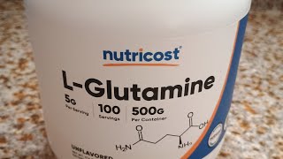 glutamine review  its worth it 🔥 [upl. by Nawek]