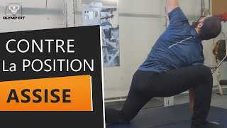 Contrebalancer les Méfaits de la Position Assise Mal de dos redresser et corriger la posture [upl. by Analli]