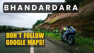 Dont Follow Google Maps To Reach Bhandardara Hosteller bhandardara hosteller ride [upl. by Mcclenon]