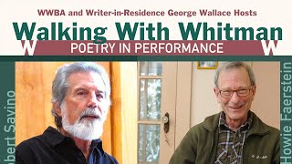 Walking With Whitman Poetry in Performance – Howie Faerstein Robert Savino Linda Sussman VIDEO [upl. by Freytag]