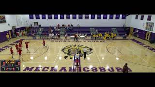 Mechanicsburg vs Cedarville High School Girls JuniorVarsity Volleyball [upl. by Rees]