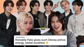 Stray Kids Compete in a Compliment Battle  Teen Vogue [upl. by Feinleib]