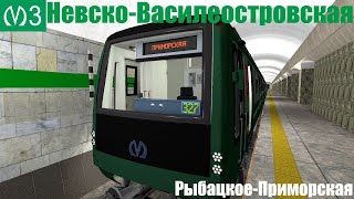 ОБКАТКА НОВОГО 817223 quotЮБИЛЕЙНЫЙquot НА НВЛ  Garrys Mod Metrostroi [upl. by Einahpats]