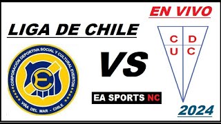 🔴Everton vs Universidad de Catolica en vivo  Liga de Primera Chile [upl. by Anelet254]