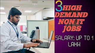 3 HIGH DEMAND NON IT జాబ్స్SALARY UP TO 1 LAKHBDAITRECRUITMENTMEDICAL REP [upl. by Imnubulo319]