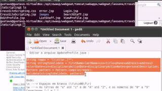 WebGoat v53  CrossSite Scripting XSS  LAB  Stage 2 Block Stored XSS using Input Validation [upl. by Kimber328]