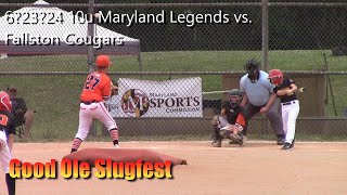 6 23 24 10u Maryland Legends vs Cougars [upl. by Aihsyt]