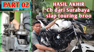 PART 02 ‼️ Hasil akhir perbaikan mesin cb150 bersuara kasar [upl. by Stefanac865]