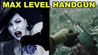 Resident Evil Village  MAX LEVEL HANDGUN VS Bosses Gameplay [upl. by Afital612]