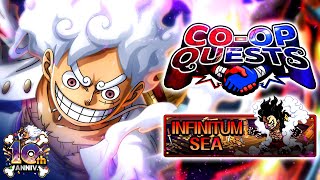 INT MISSION COMPLETE CoOp Quest vs Infinitum Sea OPTC 10th Anniversary [upl. by Trakas232]