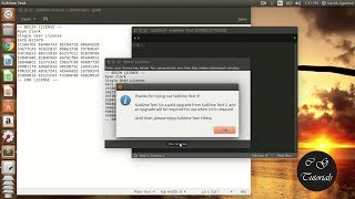 How to crack Sublime  UBUNTU [upl. by Sonitnatsnok]