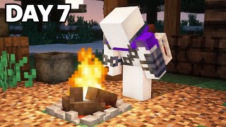 Can I Survive 1 Year in Realistic Minecraft [upl. by Hibben]