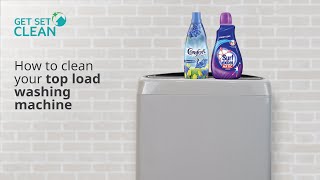 How to Clean your Top Load Washing Machine [upl. by Kcirdek]