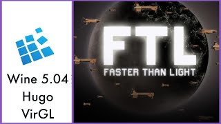 Exagear FTL  Faster than Light Wine 504 Hugo VirGL SD8Gen1 Poco F4 GT [upl. by Boarer211]