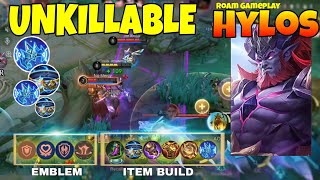 Super Tanky Hylos  0 Death  Hylos Gameplay pt55  Roam Gameplay  MLBB [upl. by Anton]