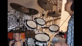 One Way Ticket  Eruption  Drum Cover [upl. by Anires]