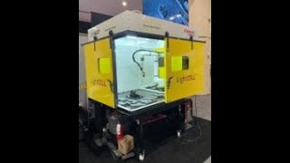 LightCELL Fabtech Demo w  Fanuc 10iAL co robot [upl. by Airreis]