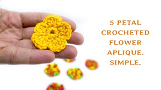 Make a 5 PETAL FLOWER in JUST a few Minutes [upl. by Woodie]