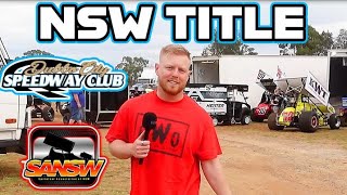 NEW CHAMPION CROWNED  The 2024 NSW Sprint Car Championship Dubbo Speedway [upl. by Magner]