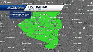 Flood Warning across Allegheny County [upl. by Einalem]