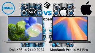 Dell XPS 14 9440 vs Apple MacBook Pro 14  spec review amp comparison [upl. by Justinn]