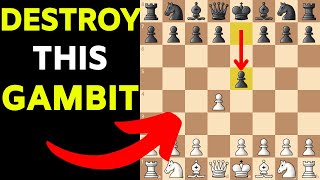 Annoying Chess Opening Beat the Englund Gambit as White [upl. by Houghton]