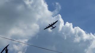 Lancaster Bomber flypast June 2018 [upl. by Eural]