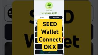 Seed airdrop wallet connect OKX Seed coin wallet connect  Seed telegram mining  Seed telegram bot [upl. by Ammadas]