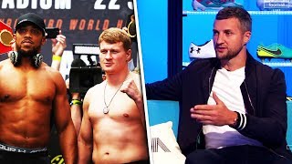 quotPovetkin has nothing to losequot  Carl Froch on AJ training regimes amp Rob McCracken [upl. by Katz]