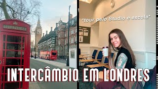 INTERCÂMBIO EM LONDRES  Minha Escola Acomodação A cidade [upl. by Allicserp]