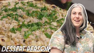 How To Make Clam Pizza  Dessert Person [upl. by Ahearn]