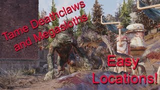 How to Tame in Fallout 76 Locations and Tips for Taming [upl. by Endaira]