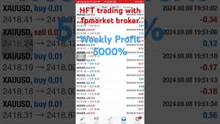 hft trading with fpmarket broker real account [upl. by Yllitnahc396]