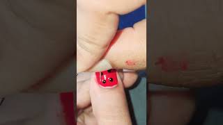 Dotting tool nail art design 💅 very simple and easy 💅✨️ [upl. by Allicirp]