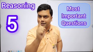 Best 5 Reasoning Questions  Logical Reasoning  Maths Puzzles  imran sir maths [upl. by Aelam]