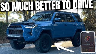 My 4Runner HAULS NOW  Shift Power USA Throttle Enhancer [upl. by Lahcim]