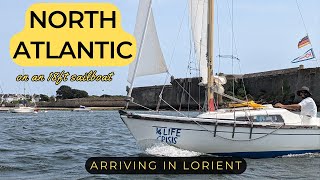 Arriving in Lorient  Solo NorthAtlantic crossing on an 18fter [upl. by Tacklind]