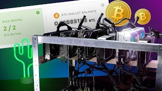 REICH durch BITCOIN MINING 4 Monate Selbstexperiment [upl. by Beniamino]