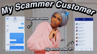 STORYTIME A CUSTOMER SCAMMED ME FOR 200 I TEXTED HER  400K Giveaway [upl. by Yelmene390]