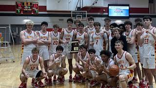 Hinsdale Central vs Hillcrest High School Mens Varsity Basketball [upl. by Akit]