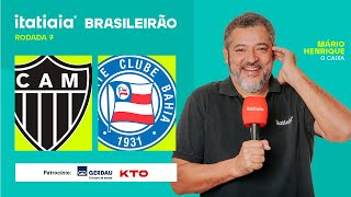 ATLÉTICO X BAHIA AO VIVO NA ITATIAIA  REACT DO BRASILEIRÃO 2024 [upl. by Robyn]