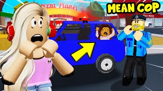 The Meanest Cop In Bloxburg Was Arresting BABIES I Had To Stop Him Roblox Bloxburg Story [upl. by Arais977]