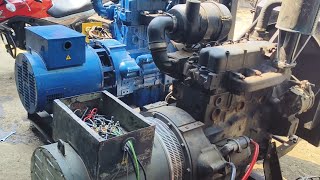 🔥kirloskar 4R1040 40 kva 3phase load testing video MOHSIN DG SET✓7477021771 ✓NAYTA MUNDLA BYPASS [upl. by Portugal]